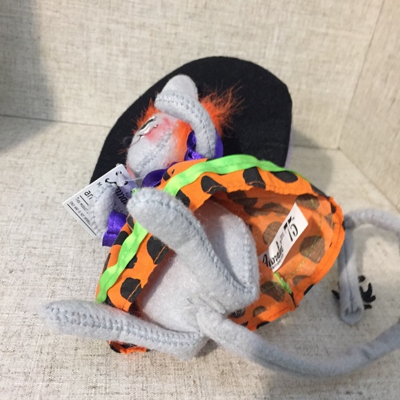 Annalee Halloween 6” Dotty Witch 2010 Mouse NWT - Picture 5 of 6